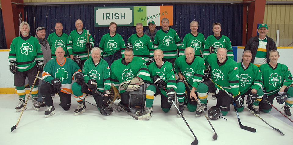 55-plus Division Shamrocks team photo