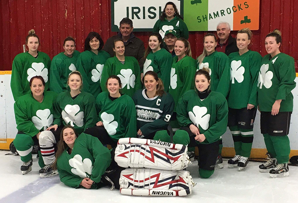 Women's Division Shamrocks team photo