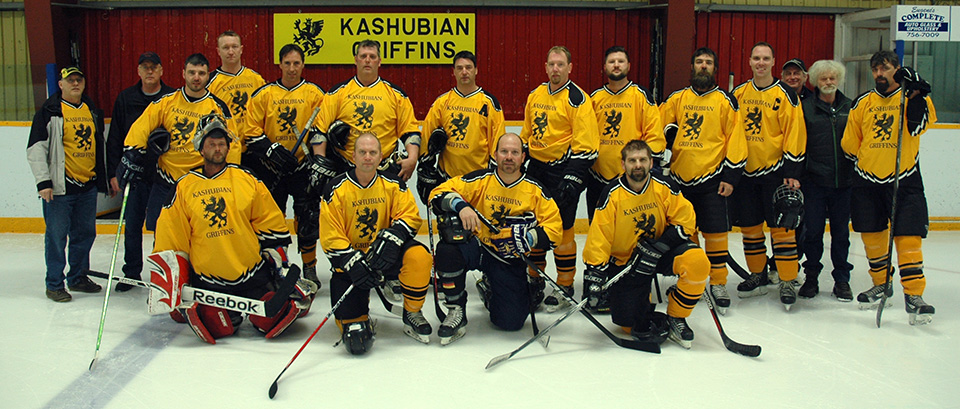 35-plus Division Griffins team photo