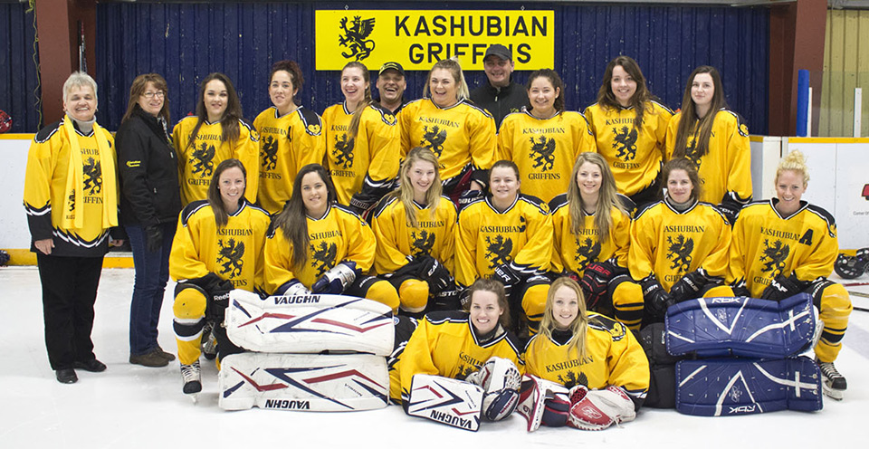 Women's Division Griffins team photo