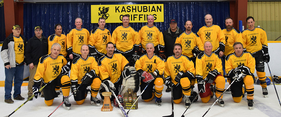 45-plus Division Griffins team photo